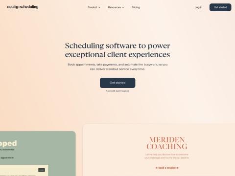 Acuity Scheduling 在线预约管理平台