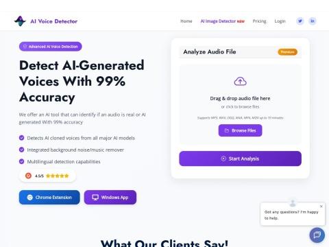 AI Voice Detector