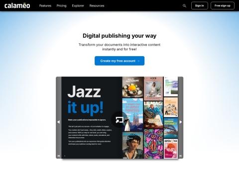 Calaméo - 专业的数字杂志出版与PDF转换平台