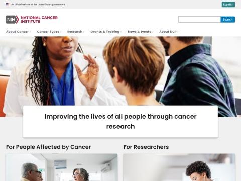 美国国家癌症研究所官网 - 权威癌症信息与研究平台