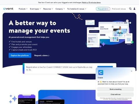 Cvent：美国领先的一体化活动管理平台与混合活动解决方案