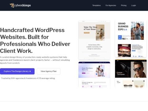CyberChimps：美国专业的WordPress响应式主题与网页构建解决方案