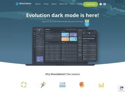 DirectAdmin：加拿大开发的高效轻量级服务器管理面板
