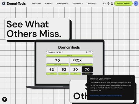 DomainTools：美国领先的DNS威胁情报与域名安全平台