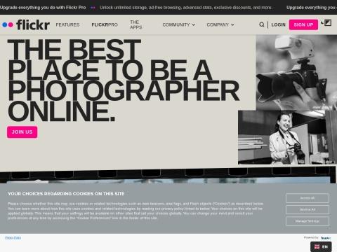 Flickr | 美国专业摄影师在线社区与图片存储平台
