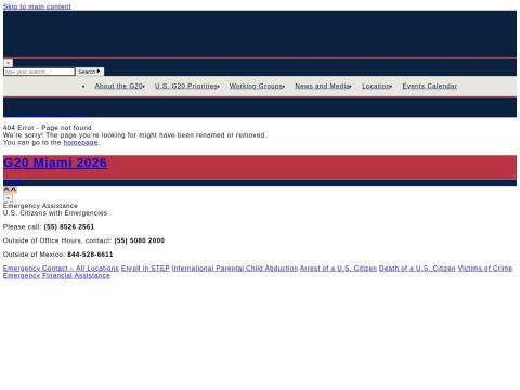 G20（20国集团官方网站）