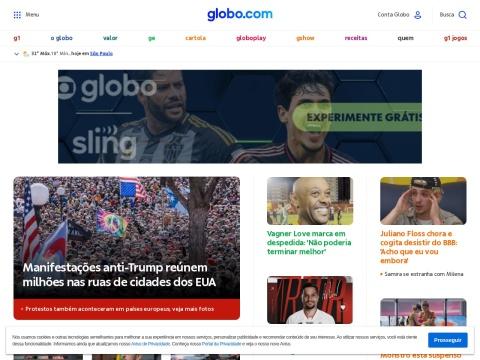 Globo.com - 巴西领先的新闻、体育与娱乐综合资讯平台