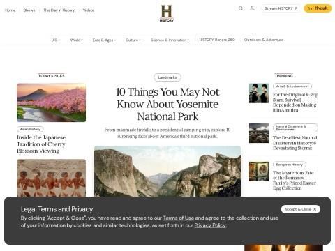 HISTORY | 美国历史与文化探索平台