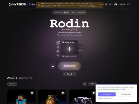 Hyper3D (hyper3d.ai)