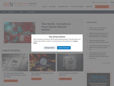 InvestingNews.com（Investing News Network）