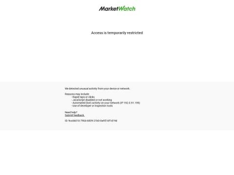 MarketWatch：美国权威金融新闻平台，实时覆盖股票、经济与个人理财资讯