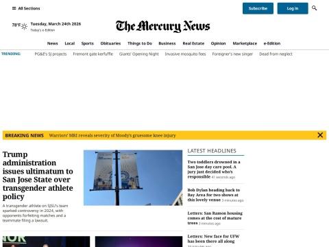 The Mercury News（圣荷西水星报）