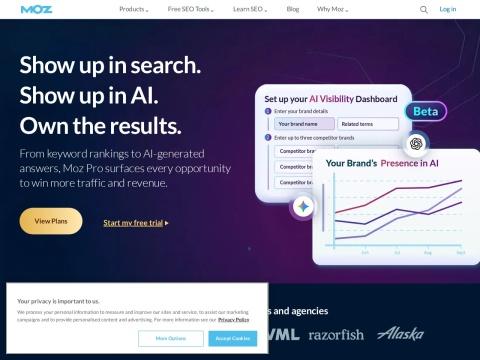 Moz - 美国领先的SEO智能营销软件平台