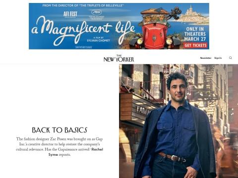 The New Yorker - 深度新闻与文化内容平台（美国）