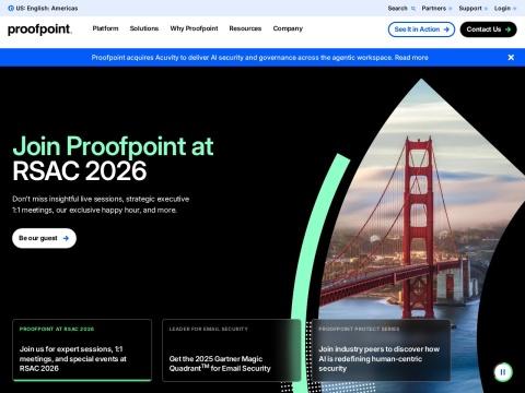 美国Proofpoint企业网络安全解决方案：邮件、云与AI时代的数据防护