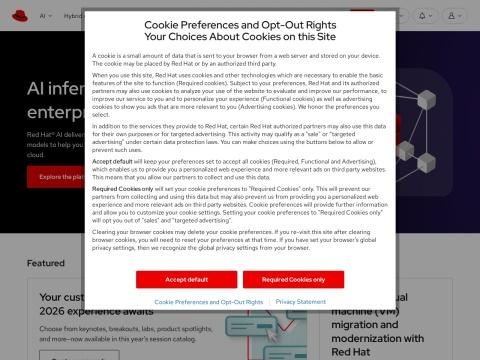 Red Hat - 企业级开源技术解决方案的全球领导者