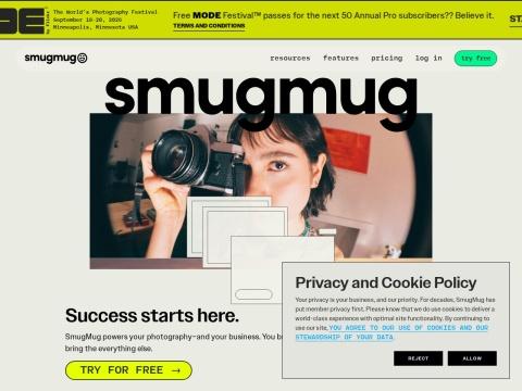 SmugMug - 美国专业照片存储、展示与销售平台