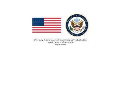 美国国务院官网：外交政策、护照签证与全球事务一站式服务平台