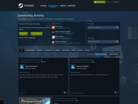 Steam社区 - 美国Valve公司旗下全球游戏玩家互动平台