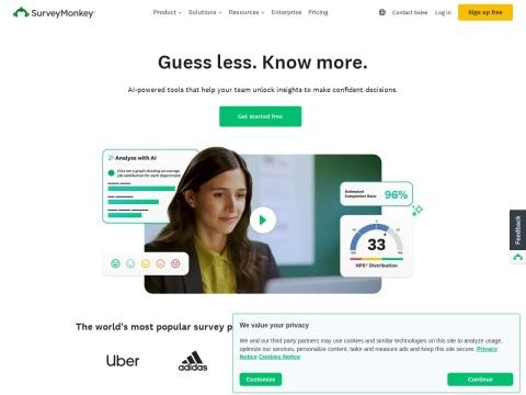 SurveyMonkey（问卷调查平台）