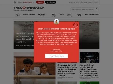 The Conversation：全球学者深度解析时事与科研的权威平台