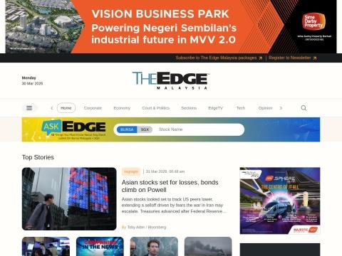 The Edge Malaysia（财经快讯 | 马来西亚）
