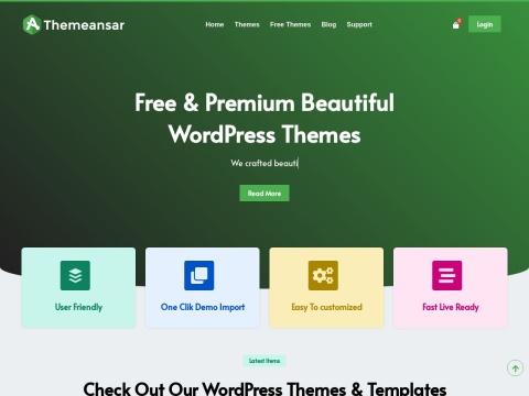 ThemeAnsar（主题安萨 | 孟加拉）
