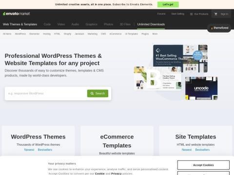ThemeForest（主题森林）
