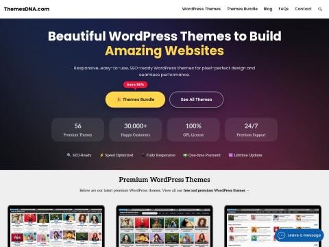 ThemesDNA - 专业WordPress主题资源平台