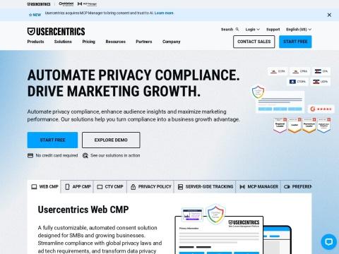 Usercentrics | 全球领先的数据隐私合规与用户同意管理平台