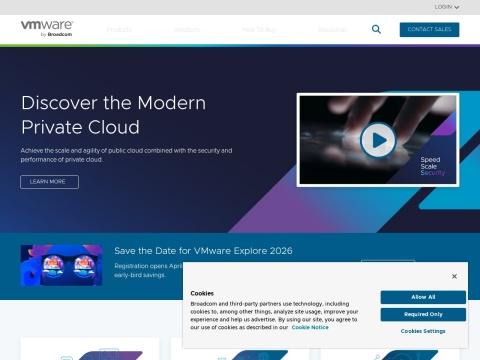 VMware by Broadcom - 美国企业级云计算基础设施解决方案