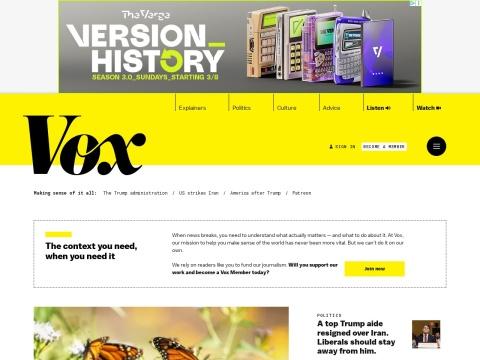 Vox美国解释性新闻网站 - 深度解析复杂世界的专业媒体