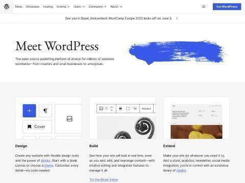 WordPress（开源建站系统）