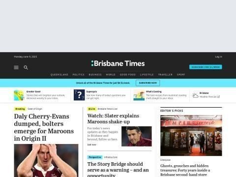 Brisbane Times（布里斯班时报 | 澳大利亚）