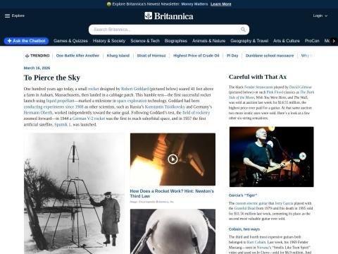 Britannica 在线百科（Britannica.com）