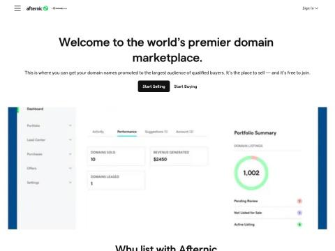 Dan.com（域名交易平台）