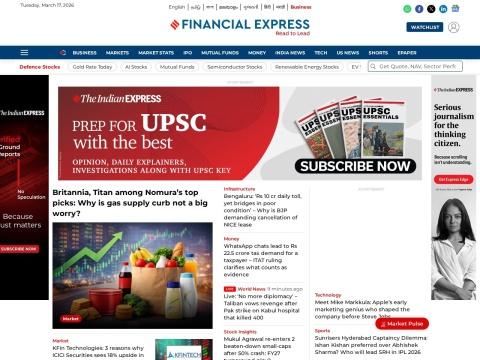 Financial Express（Financialexpress.com）
