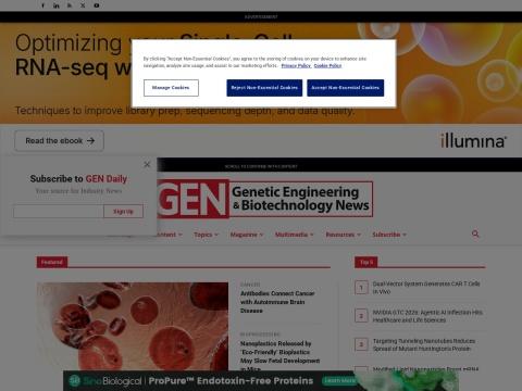 基因工程与生物技术新闻 (Genetic Engineering & Biotechnology News / GEN)