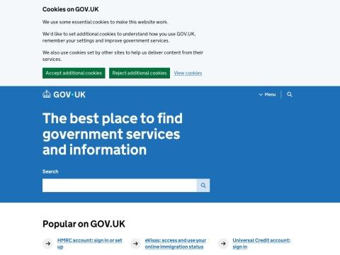 GOV.UK（英国政府门户网站）