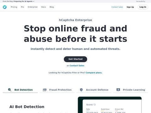 hCaptcha(隐私优先的验证码解决方案)