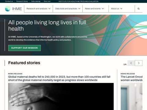 健康指标与评估研究所（IHME）