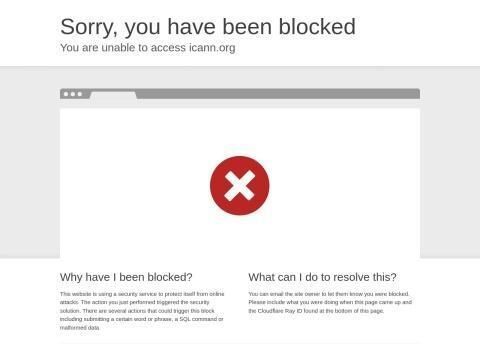 ICANN（互联网名称与数字地址分配机构）