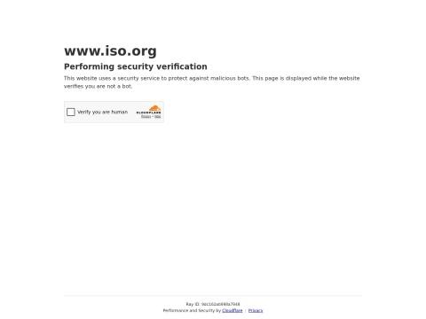 国际标准化组织（International Organization for Standardization, ISO）
