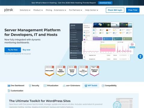 Plesk（服务器控制面板）