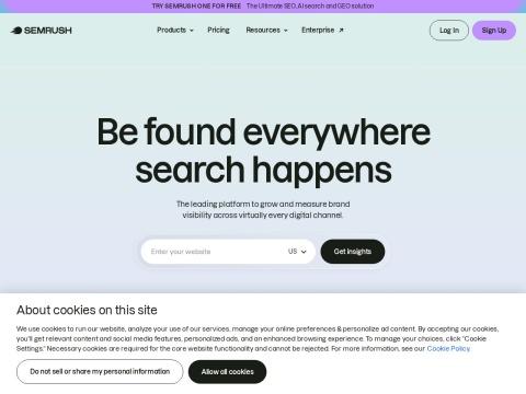 Semrush（搜索引擎营销工具）