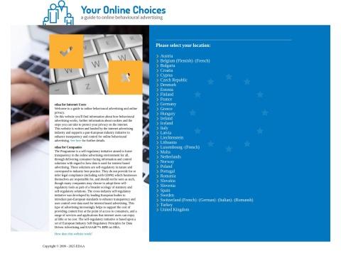 ​Your Online Choices